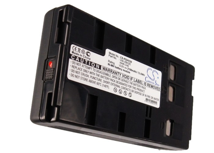 Battery for Panasonic HHR-V20 PV-BP15 PV-BP17 VW-VBS1 JVC BN-V20U BN-V22U 2100mA
