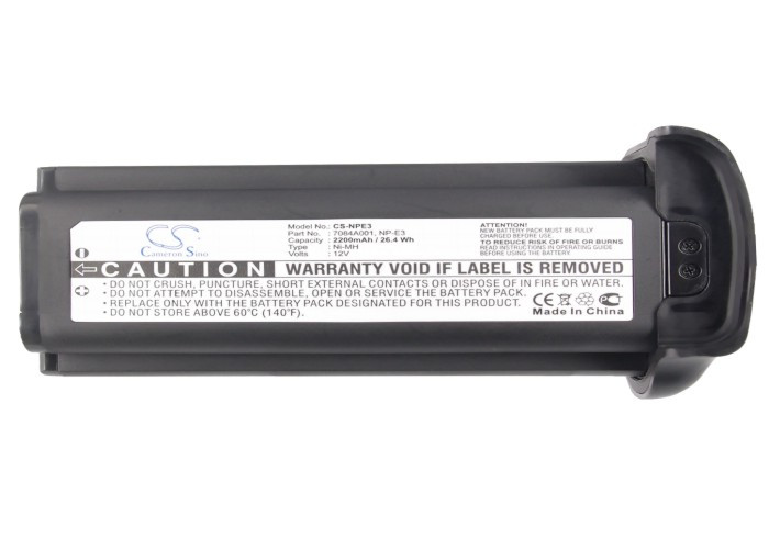 Battery for Canon EOS 1D Mark II N 1DS 7084A001 7084A002 NP-E3 CS-NPE3 2000mAh