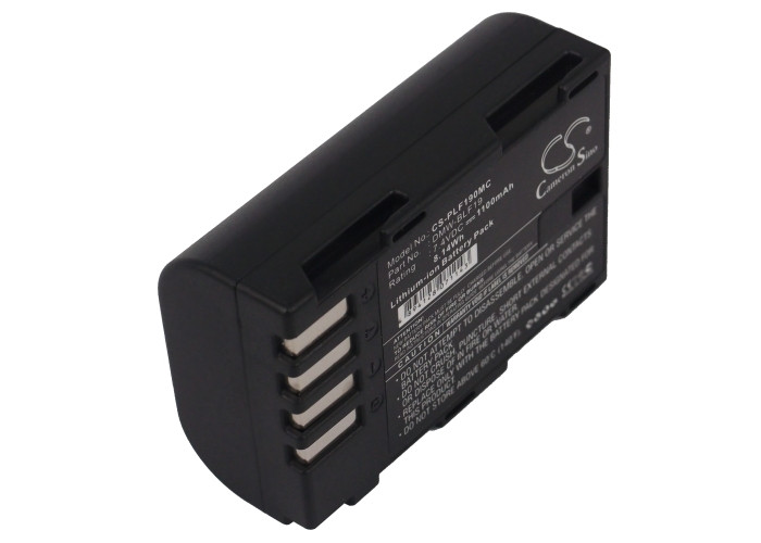 Battery for Panasonic Lumix DMC-GH3 DMC-GH3A DMC-GH4 DMW-BLF19 DMW-BLF19E 1100mA