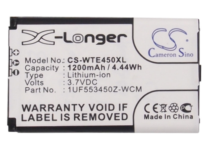 Battery for Wacom CTL-470 Intuos5 Touch PTH-450 Bamboo ACK-40403 B056P036-1004