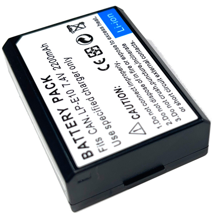 Canon LP-E10 Battery EOS 1100D Rebel T3 KISS