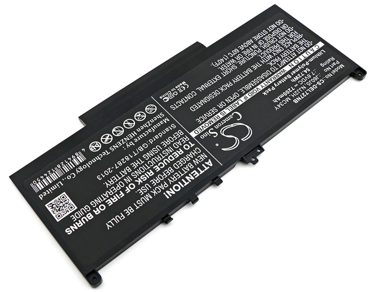 Battery for DELL Latitude 12 E7270 14 E7470 MC34Y 0MC34Y J60J5 451-BBSY 242WD