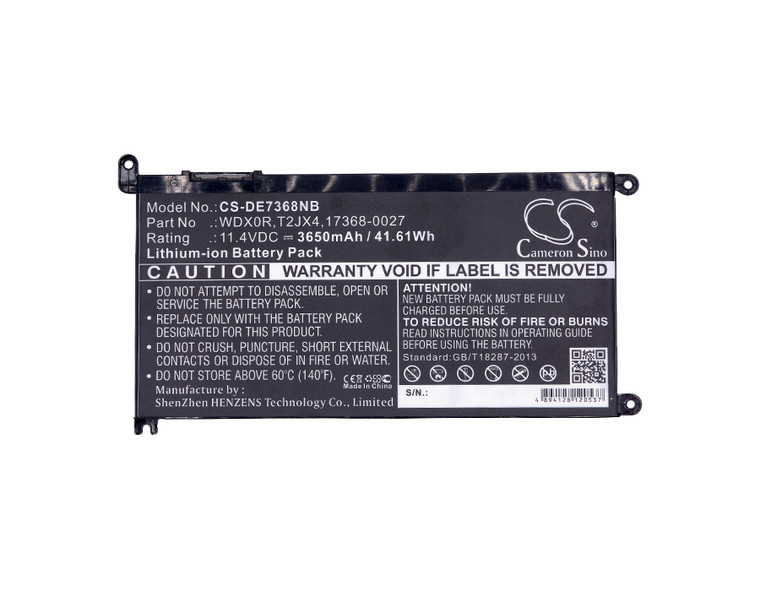 Battery for DELL Inspiron 5593 Vostro 15 5581 5590 WDX0R 0WDX0R 1VX1H P69G001