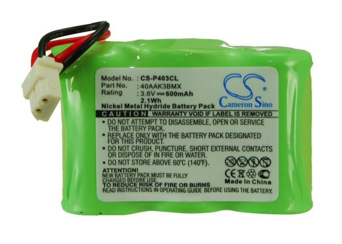 Battery for GP 60AAH3BMX Panasonic P-03RM ATT 89-1332-00-00 VTECH 239069 BT27333