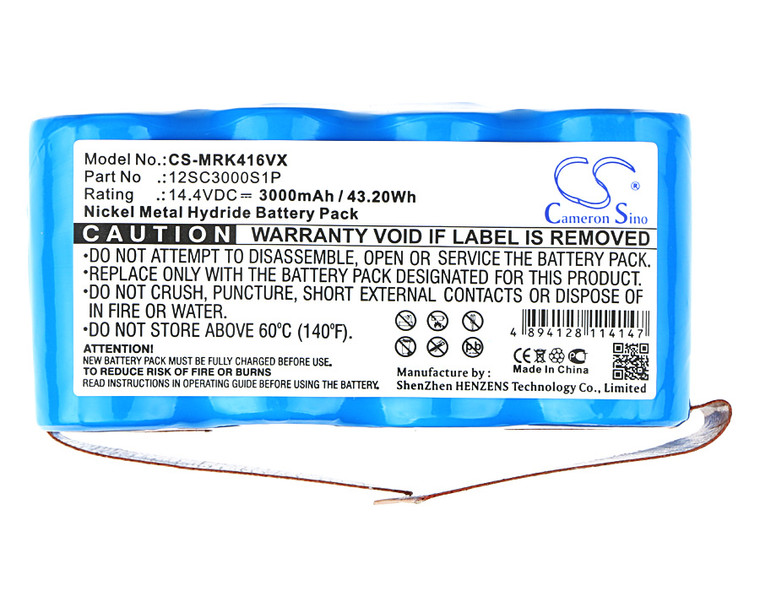 Battery for Mamirobot 416 461 K3 K5 K7 KF5 KF7 Bralko Goddess CL 590 12SC3000S1P