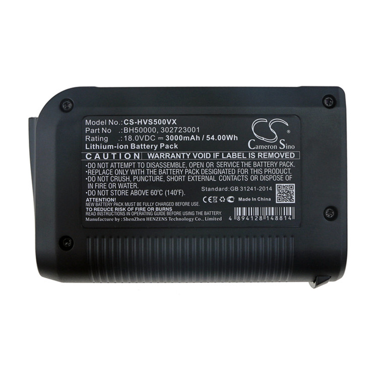 Battery for Hoover BH50010 Platinum Vacuum BH50015 LINX Stick 302723001 BH50000
