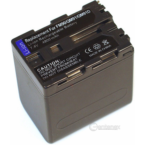 Battery for Sony NP-QM91D Handycam HVR-A1 DCR-HC14