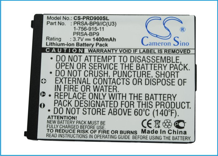 Battery for Sony Portable Reader PRS-900 PRS-900BC PRS900 1-756-915-11 PRSA-BP9