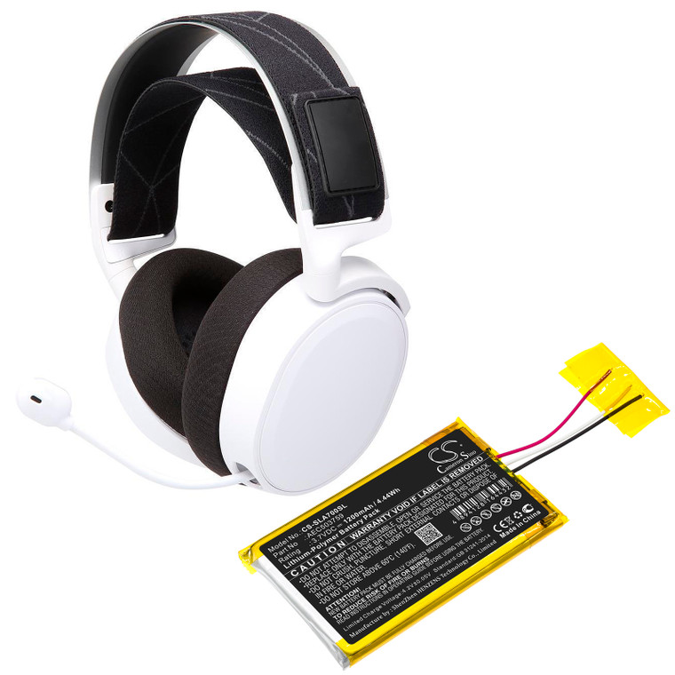 Battery for Steelseries Arctis 1 3 7 7P AEC503759 Headset CS-SLA700SL 1200mAh
