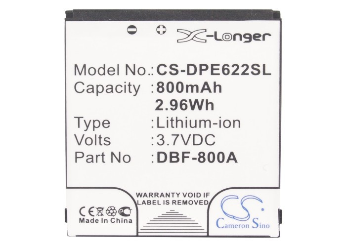 Battery for Doro PhoneEasy 622 520x 621 DBF-800A DBF-800B DBF-800C DBF-800E