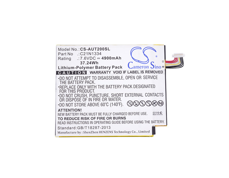Battery for Asus Transformer Book T200TA T200TA-DB11T-CA 0B200-00870000 C21N1334