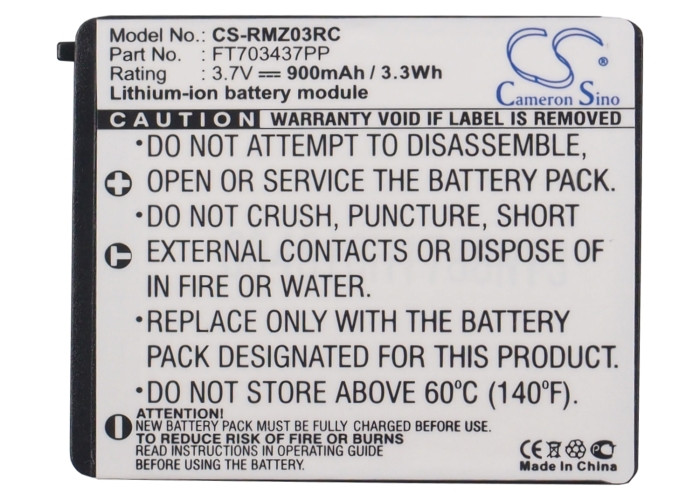 Battery for Razer Mamba RC03 Mouse RC03-001201 FT703437PP RZ03-00120100-0000