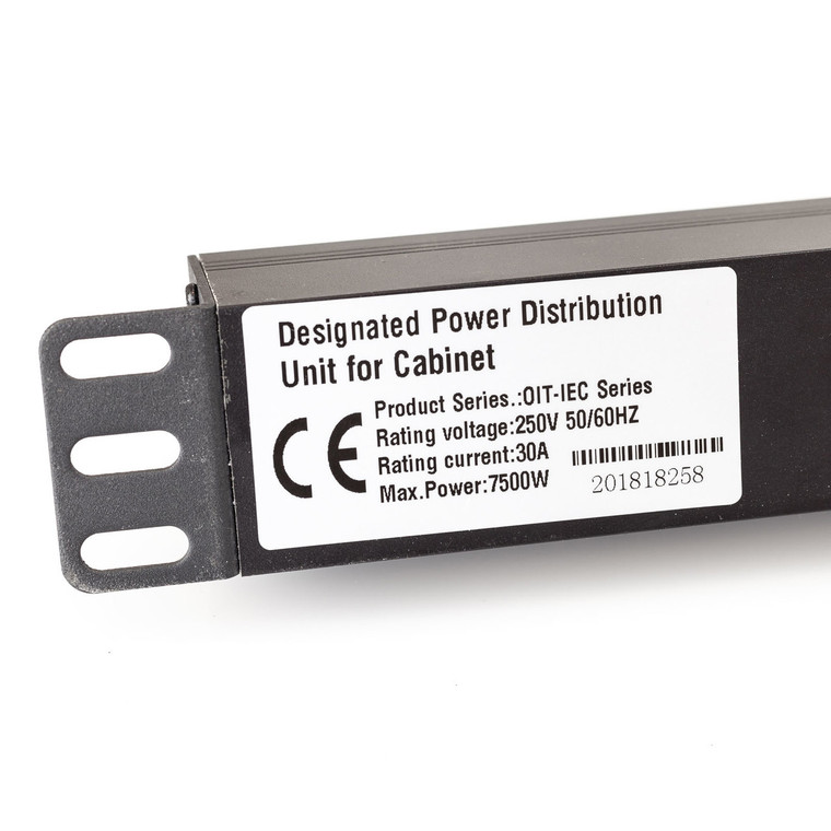 200-250V 30A PDU Power Distribution Unit L6-30P w/Meter Surge Protector Antminer