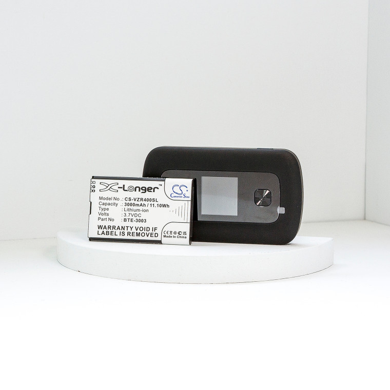 Battery for Verizon ORB400LB RC400L BTE-3003 Hotspot CS-VZR400SL 3.7v 3000mAh