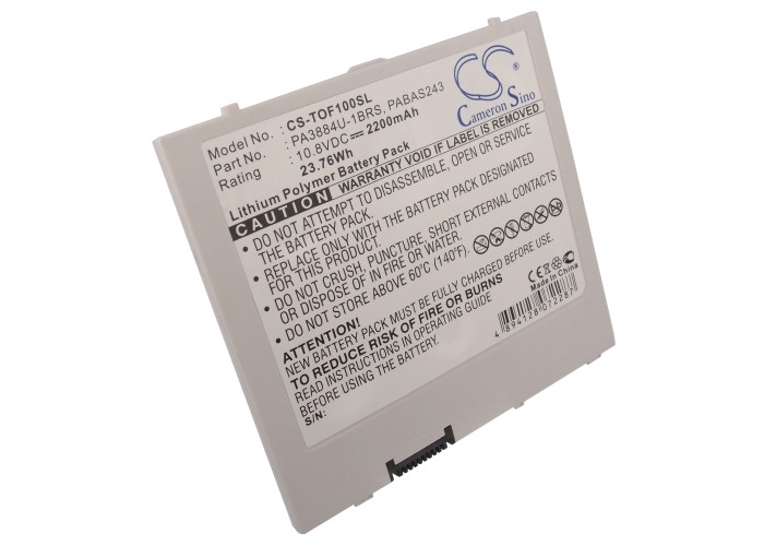 Battery for Toshiba 10 Thrive PA3884U PA3884U-1BRR PA3884U-1BRS PABA243 PABAS243