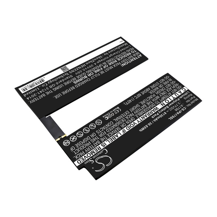 Battery for Apple A1701 A1709 A1852 iPad Pro 10.5 2017 10.5" MPDY2LL/A A1798
