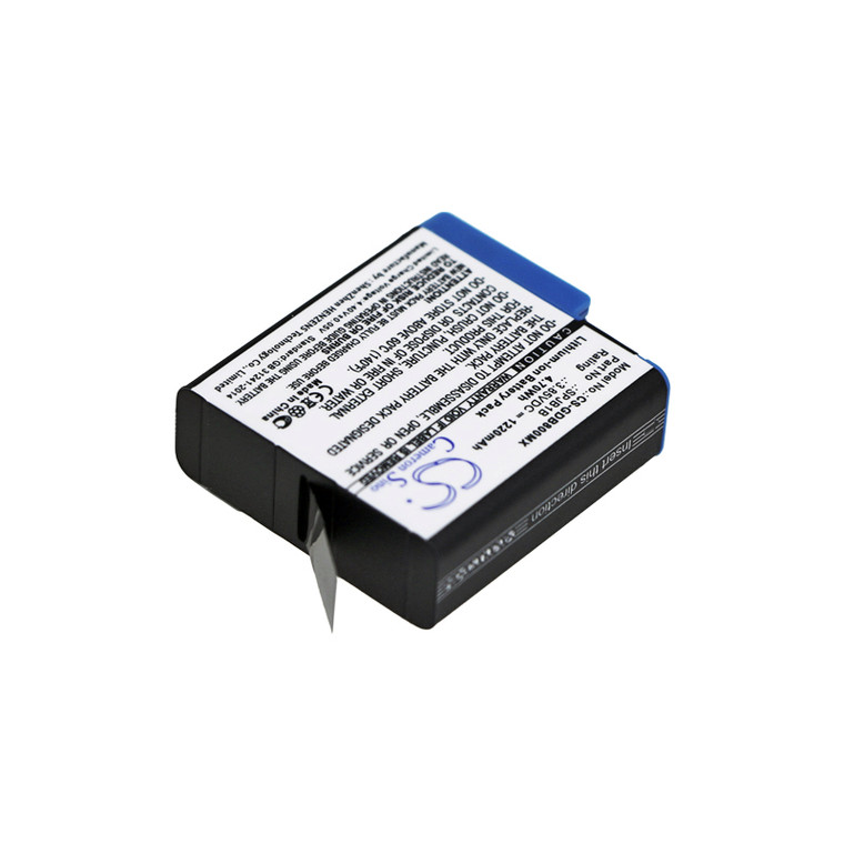 Battery for GoPro Hero 5/6/7/8 Black 601-10197-00 601-27537-000 AHDBT-801 SPJB1B