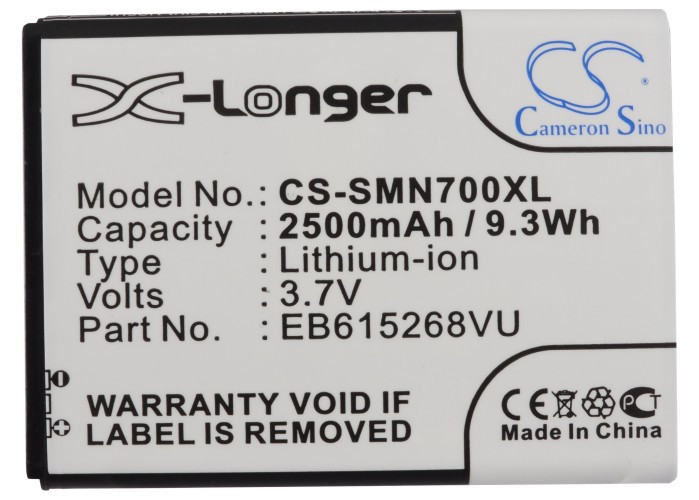Battery for Samsung Galaxy Note LTE 4G AT&T GH43-03640B EB615268VK EB615268VU