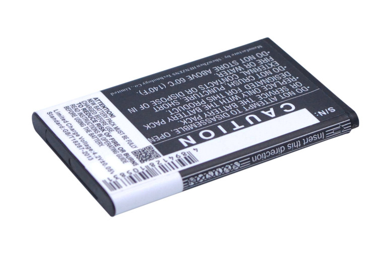 Battery for BLU Aria Jenny II Samba Tank Z090X N4C600T N4C820T N5C600T N5C900T