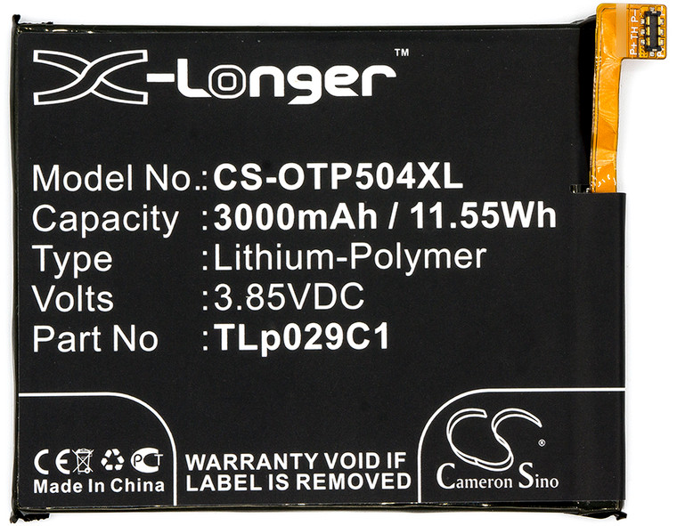 Battery for T-Mobile Revvl 5049Z A30 Plus Alcatel 5049S 5049W Greatcall TLp029C1