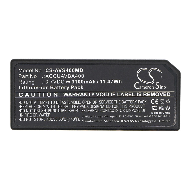Battery for Viasys Healthcare Veins Accuvein AV400 ANAM Illu ACCUAVBA400 BA400