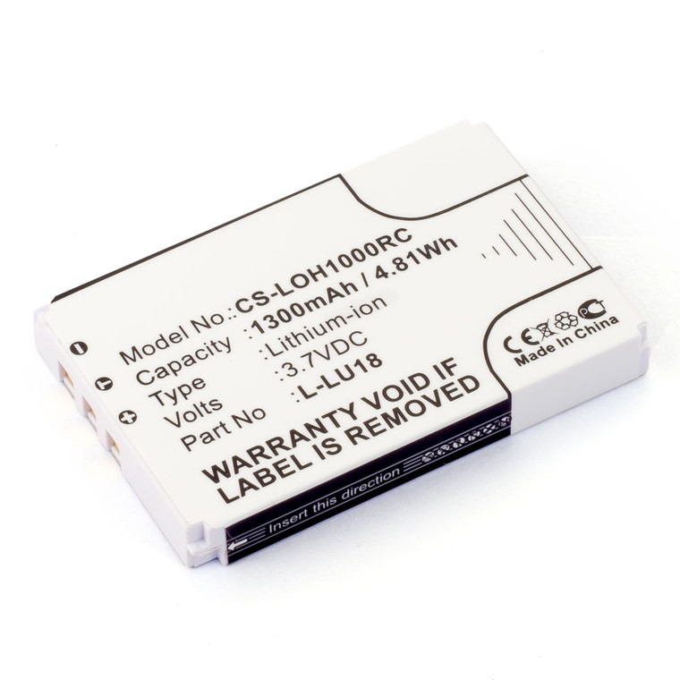 5 Pack Battery for Logitech Harmony Remote 1100 1100i 915 L-LU18 K398 F12440056