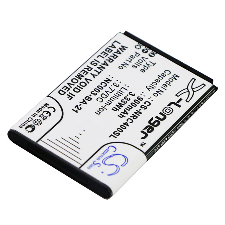 Battery for Nolan B4 RCS Kits NC003-BA-21 Helmet Headset CS-NRC400SL Li-ion