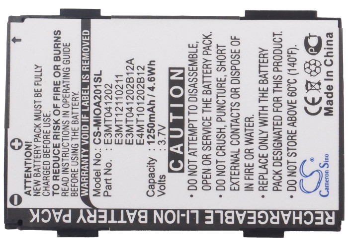 Battery for Medion Mitac E3MT041202 E3MT041202B12A E3MT12110211 E4MT101202B12