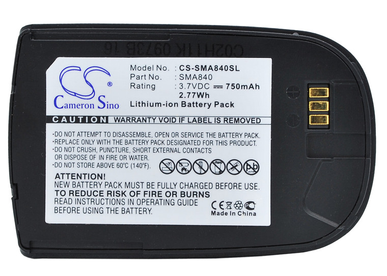 Battery for Samsung PM-A840 SPH-A820 SPH-A840 Sprint VIA820 CS-SMA840SL Mobile