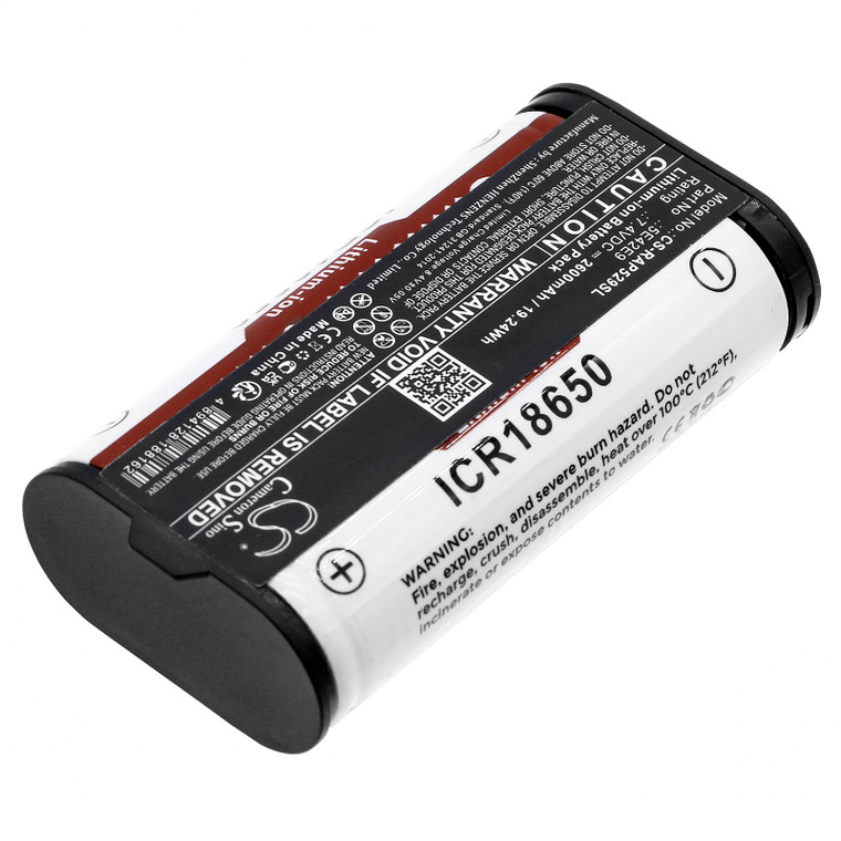 Battery for Ring 5E42E9 CS-RAP529SL Alarm Home Base Pro Station 7.4v 2600mAh