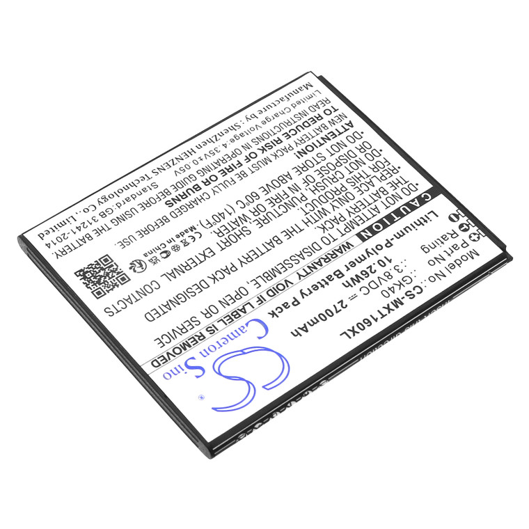 Battery for Motorola GK40 SNN5967A SNN5967B Cedric Moto E3 G4 Play TD-LTE E4