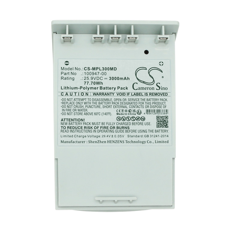 Battery for Medtronic 100947-00 16201-00 Physio-Control 11576-000080 LUCAS 2 3