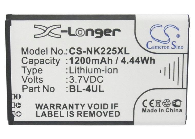Battery for Nokia BL-4UL BL-4WL 3310 2017 Asha 225 New RM-1012 TA-1008 TA-1030