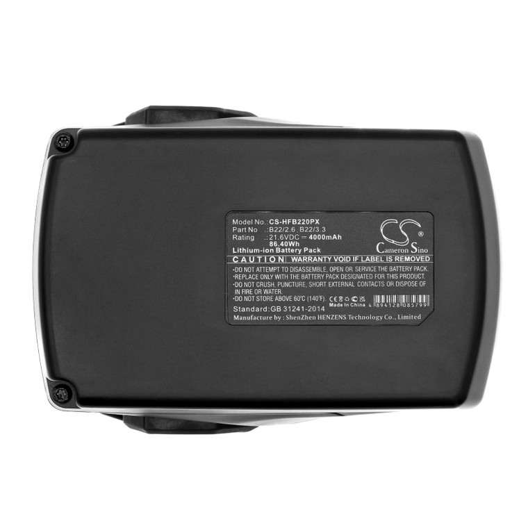 Battery for HILTI 2018498 2136393 2136395 2183185 426176 B22 B22/1.6 2.6 21.6V
