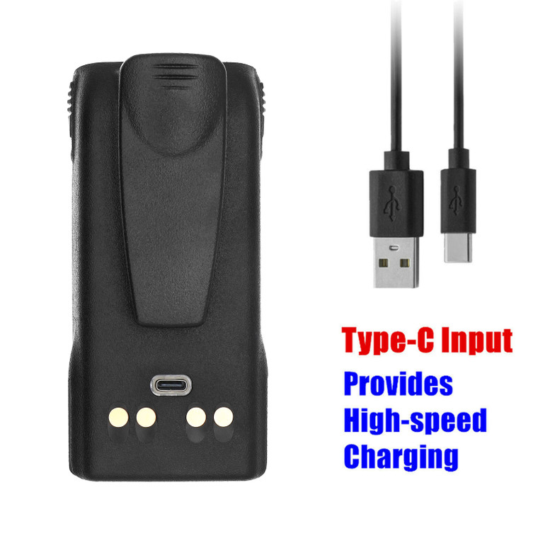 Battery for Motorola XTS1500 Radius P25 NNTN9858 NTN9858C NTN9857C TYPEC 3350mAh