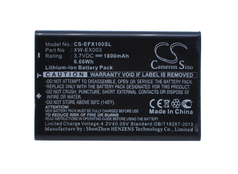 Battery for EXFO XW-EX003 AXS-100 AXS-110 OTDR FIP-400-D FLS-600 FPM-600 FVA-600