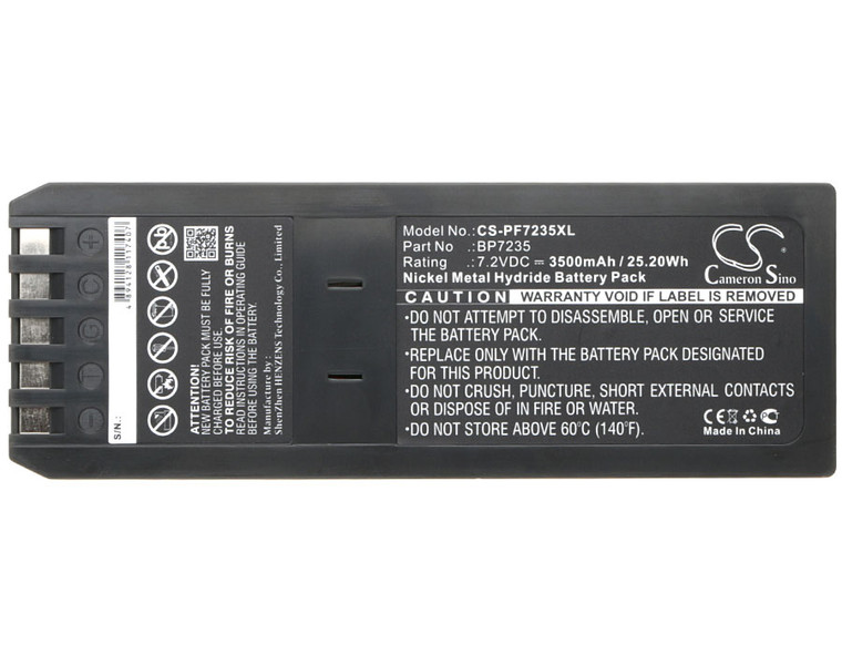 Battery for Fluke 116-066 668225 BP7235 700 Calibrator 740 744 DSP-4000PL 3500mA