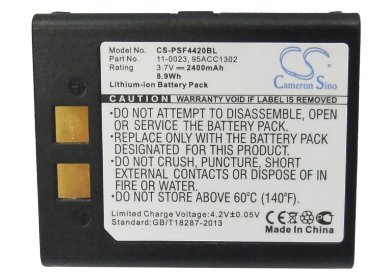 Battery for PSC Datalogic 11-0023 95ACC1302 4420 Falcon 2150 4400 4410 5500