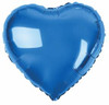E4161 HEART DARK BLUE FOIL 45cm