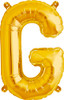 GOLD LETTER G FOIL 35cm E2843
