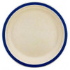 ECO SUGARCANE DINNER PLATES 230MM ROYAL BLUE PACK 10
