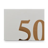 50th Guest Signature Book - Various Designs