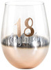 18th Stemless Wine Glass - Various Designs