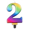 #2 Rainbow Jumbo Candle P1