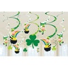 Lucky Irish Swirl Decorations P12