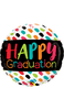 Happy Graduation 45cm Foil Balloon