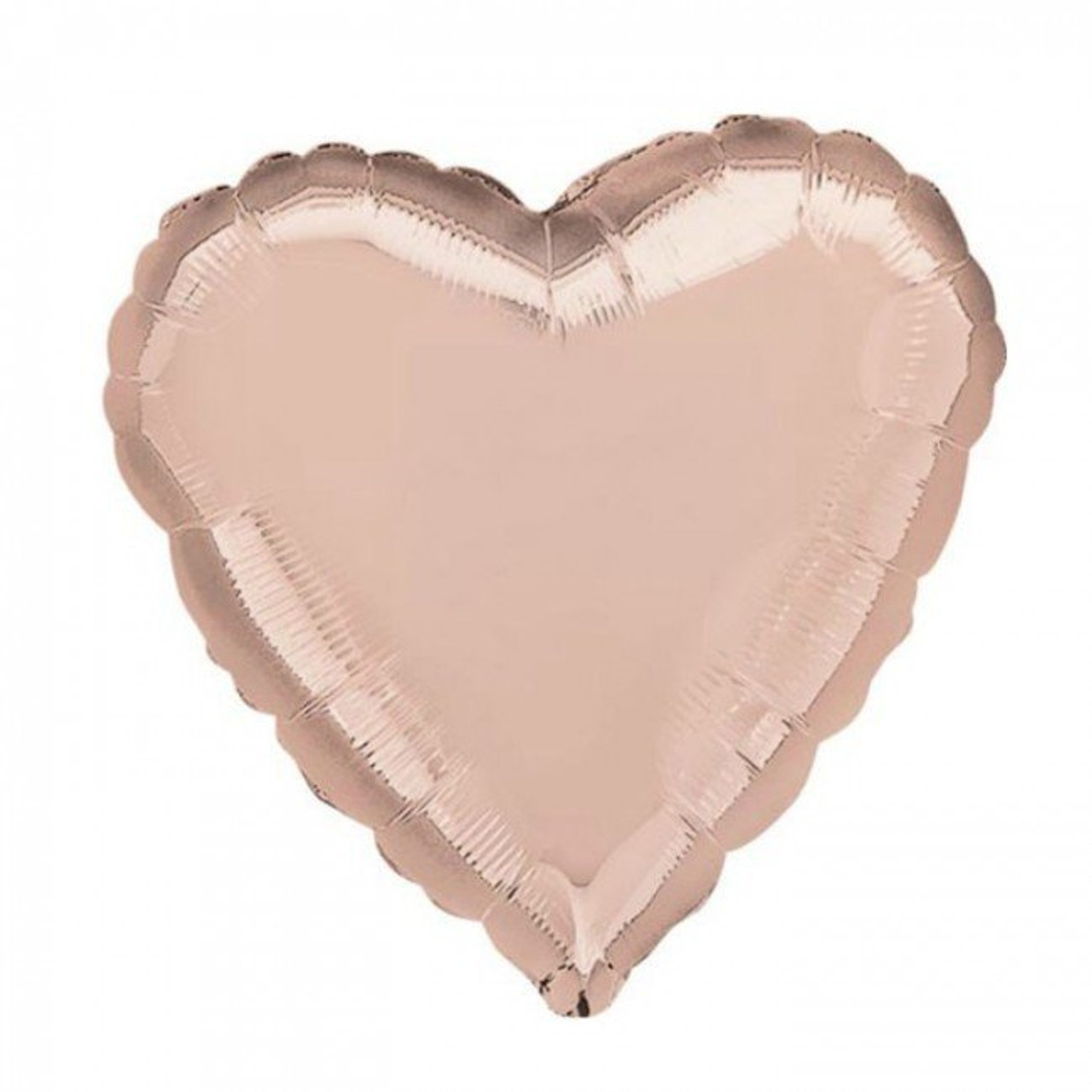 E5022 ROSE GOLD HEART FOIL 45cm