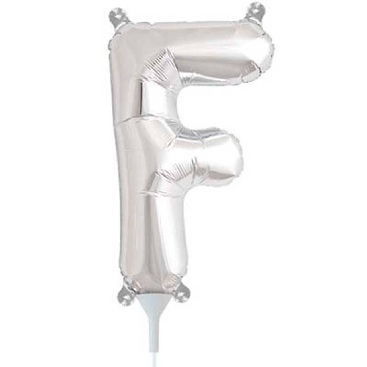 E2797 SILVER LETTER F FOIL 35cm