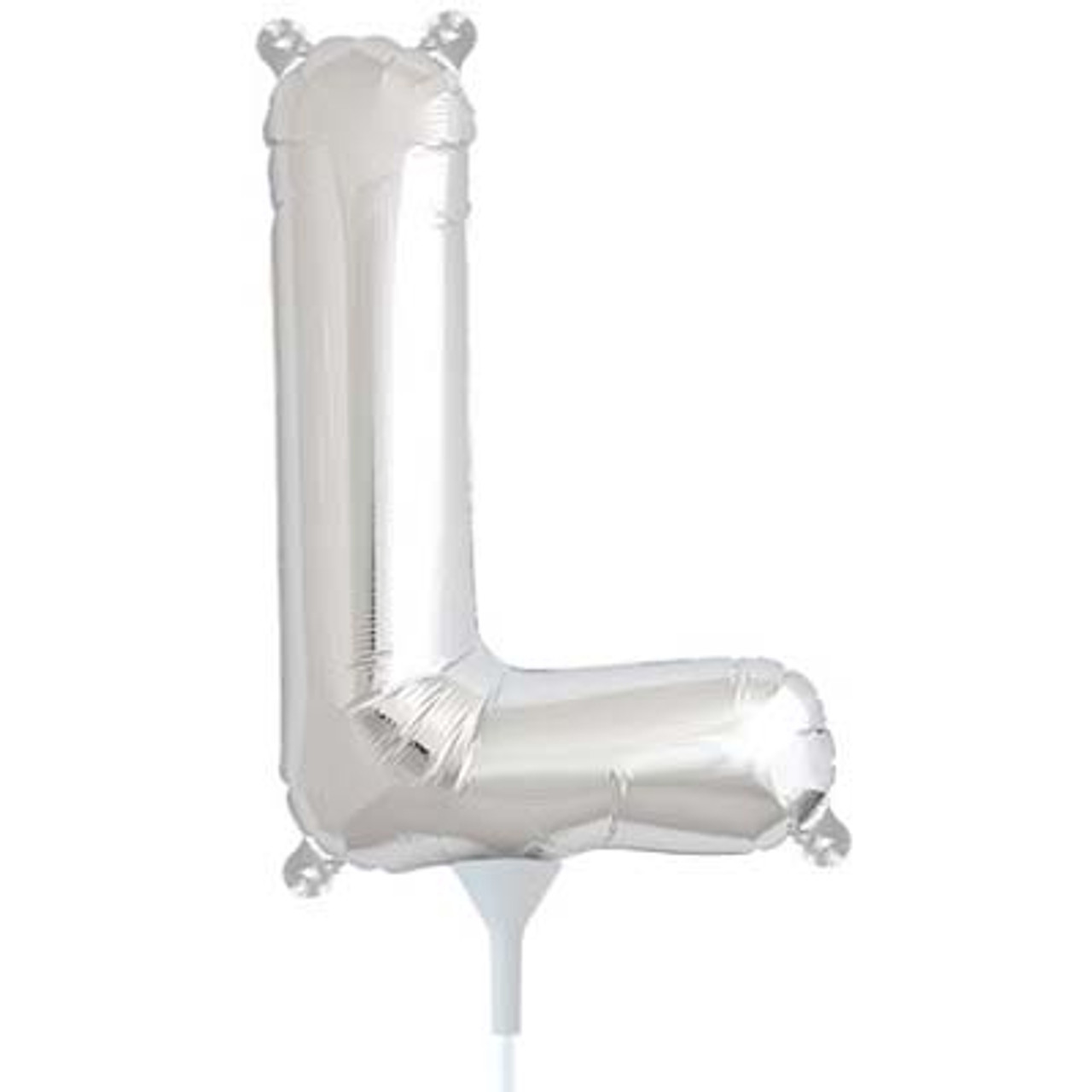 E2792 SILVER LETTER L FOIL 35cm
