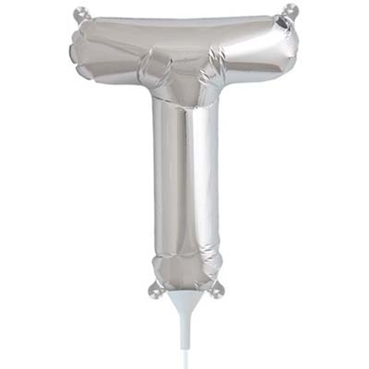 E2783 SILVER LETTER T FOIL 35cm